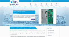 Desktop Screenshot of chlorotech.in